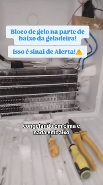 Referência do vídeo 1 para Geladeira